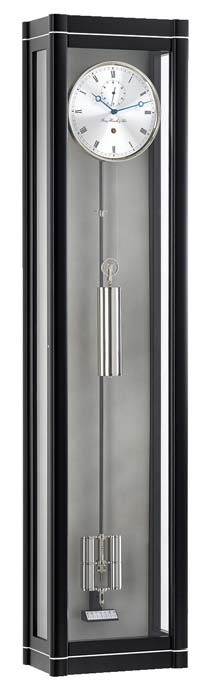 Hermle Wanduhr 133x30,5x19 cm Holz • 31-Tage Präzisionsuhrwerk • Handpoliertes Gehäuse