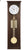 Hermle Wanduhr 87,5x25x13,5 cm Nussbaum • Westminster-Melodie • Automatische Nachtabschaltung