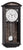 Hermle Wanduhr 64x27,5x15 cm Holz • Mechanisches Uhrwerk • Westminster Melodie