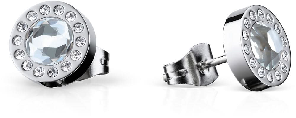 Ohrstecker mit Steinchen besetzt - Bering Jewelry Modell: 711-175-05