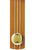 AMS Wall Clock 60x22x7 cm Wood • Precise Quartz Movement • Classic Design