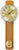 AMS Wall Clock 60x22x7 cm Wood • Precise Quartz Movement • Classic Design