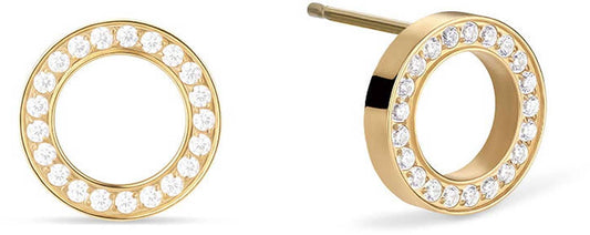 Runde Ohrstecker mit Steinchen besetzt - Bering Jewelry Modell: 718-27-05