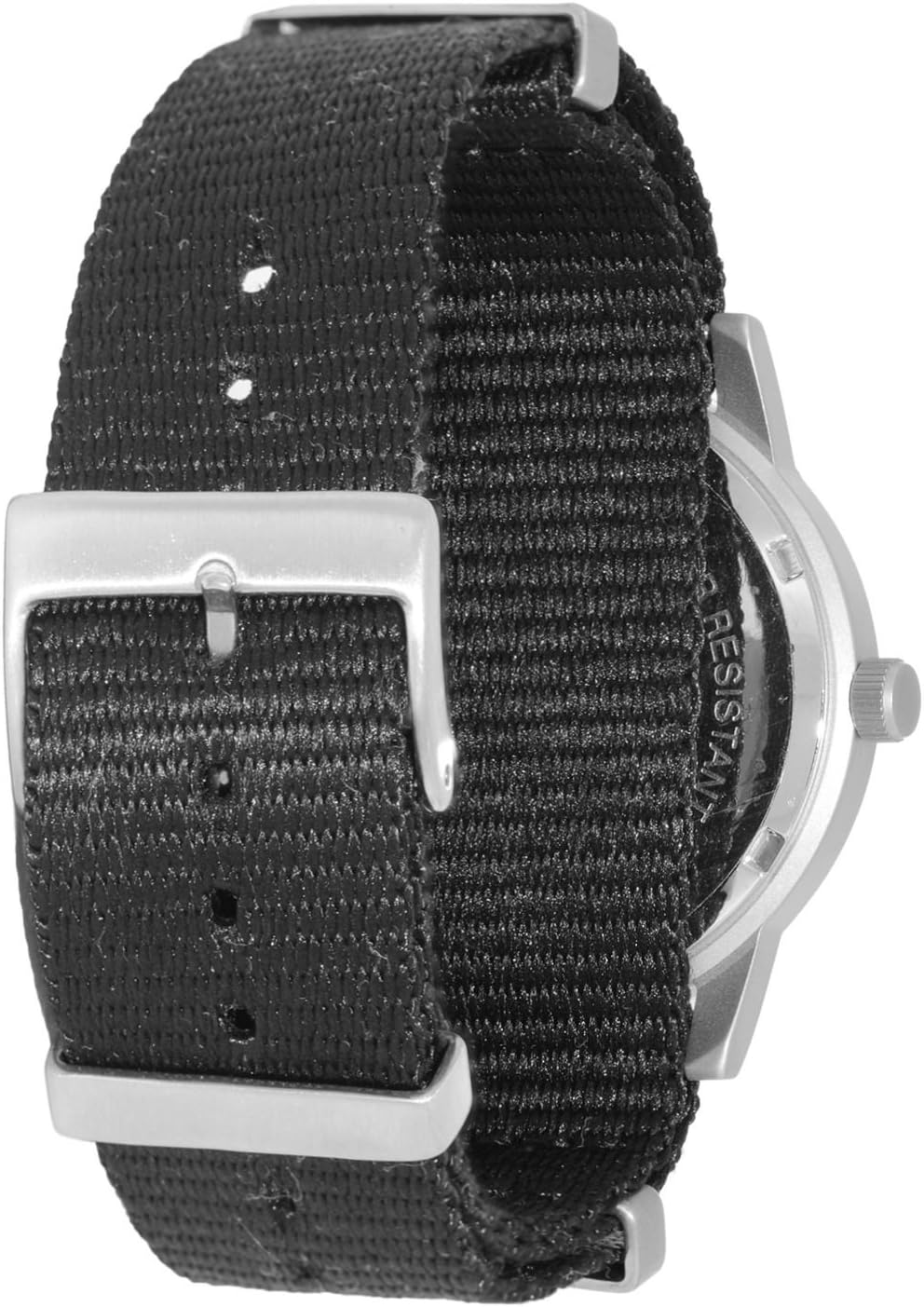 Herrenuhr, Quarz-Fliegeruhr aus Edelstahl - Weißes Zifferblatt - Messerschmitt Modell: ME-LUMINOVA