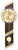 AMS Wanduhr 69x23x20,32 cm Holz • Modernes Design • Quarz Uhrwerk