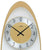AMS Wanduhr 50x19x3 cm Metall • Moderne Pendeluhr • Edles Golddesign