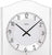 AMS Wanduhr 50x20x5 cm Glas • Modernes Design • Pendeluhr