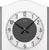 AMS Wall Clock 50x20x5 cm Glass • Modern Elegance • Precise Quartz Movement