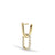Arctic Pavé Gold Earring with Zirconia, Elegant Stainless Steel - BERING Model 755-27-05