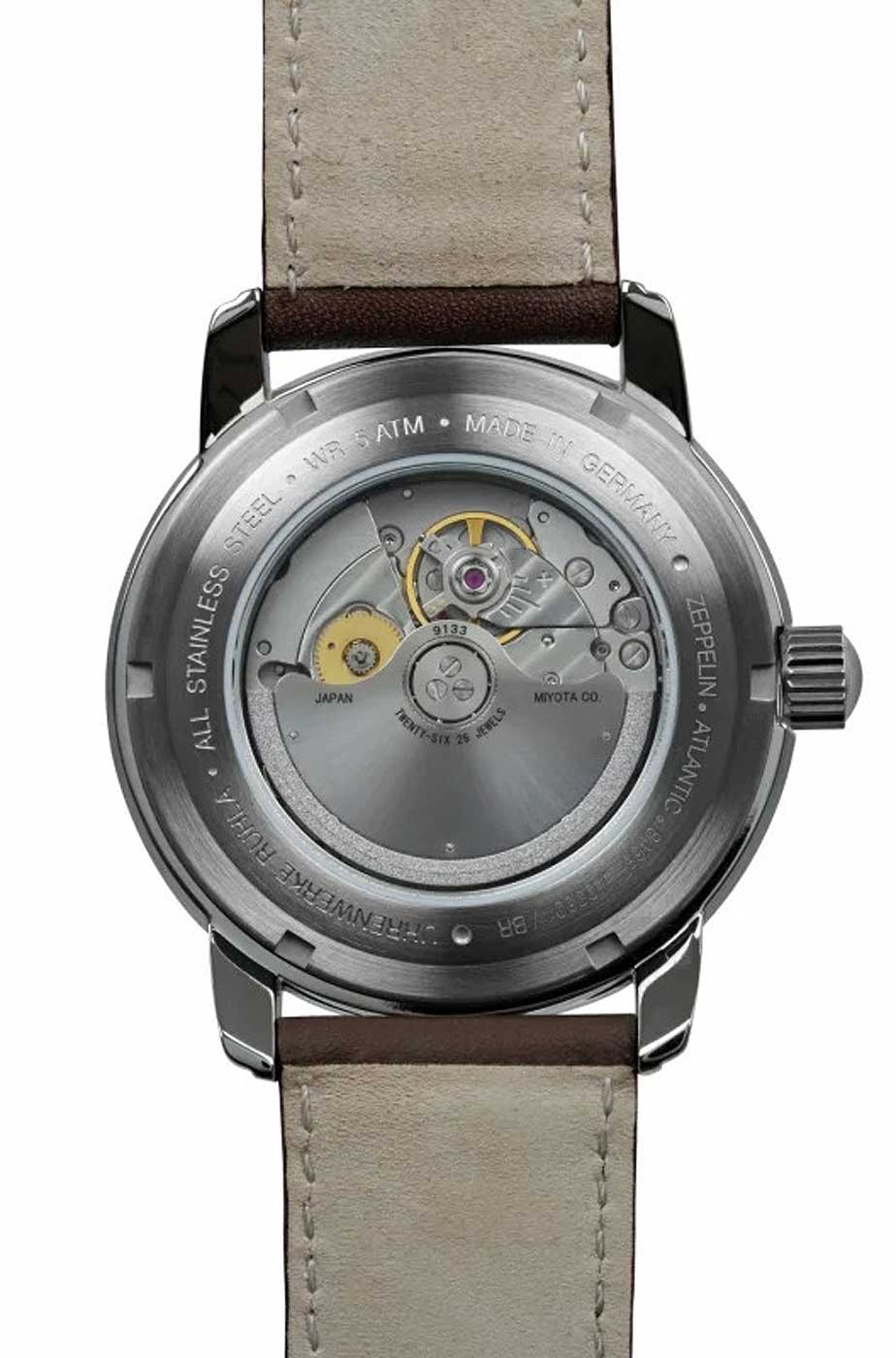 Zeppelin Atlantic 8468-3 Herrenuhr • Made in Germany • GMT-Funktion