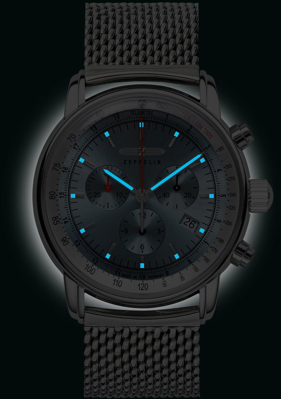 Zeppelin LZ 14 Marine 8886M-3 Herrenuhr • Made in Germany • Hochwertiges Quarzwerk