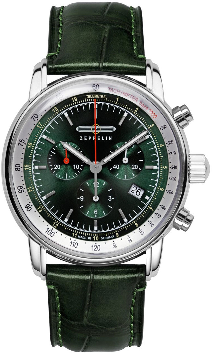 Zeppelin LZ 14 Marine 8888-4 Herrenuhr • Made in Germany • Historisches Marine-Design