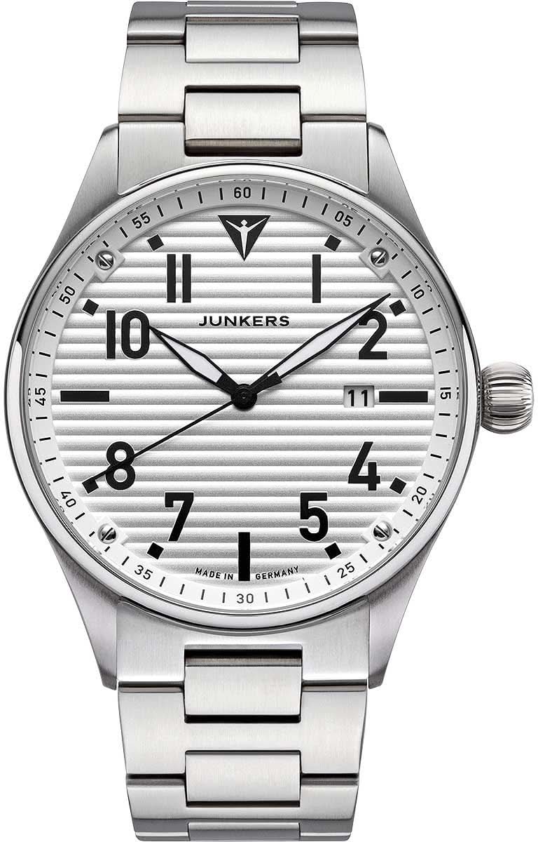 Junkers Flieger 9.02.03.03.M Men's Watch • Sapphire Glass • Corrugated Sheet Design