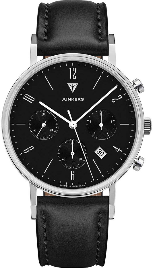 Junkers Flieger 9.02.03.03 Herren Uhr • Präzises Quarzwerk • Kratzfestes Saphirglas