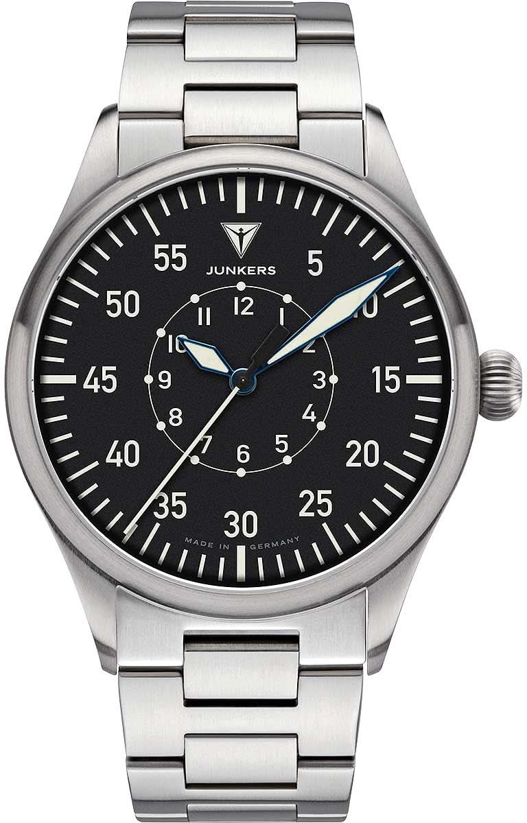 Junkers Design B 9.20.02.02.M Men's Watch • Sapphire Glass • Stainless Steel Bracelet