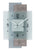 Wanduhr modern 22 x 36 x 5 cm - AMS Modell: 9443