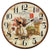 AMS Wall Clock 40x40x3 cm Glass • Modern Design • Precise Quartz Movement