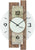 Wanduhr modern 40 cm x 28 cm x 6 cm - AMS Modell: 9543