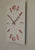 AMS Wall Clock 34x34x4 cm Wood • Modern Design • Silent Quartz Movement