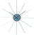 AMS Wall Clock 50 cm Ø Plastic • Precise Quartz Movement • Modern Design