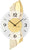 AMS Wall Clock 47x27x6 cm Brass • Silent Quartz Movement • Elegant Design