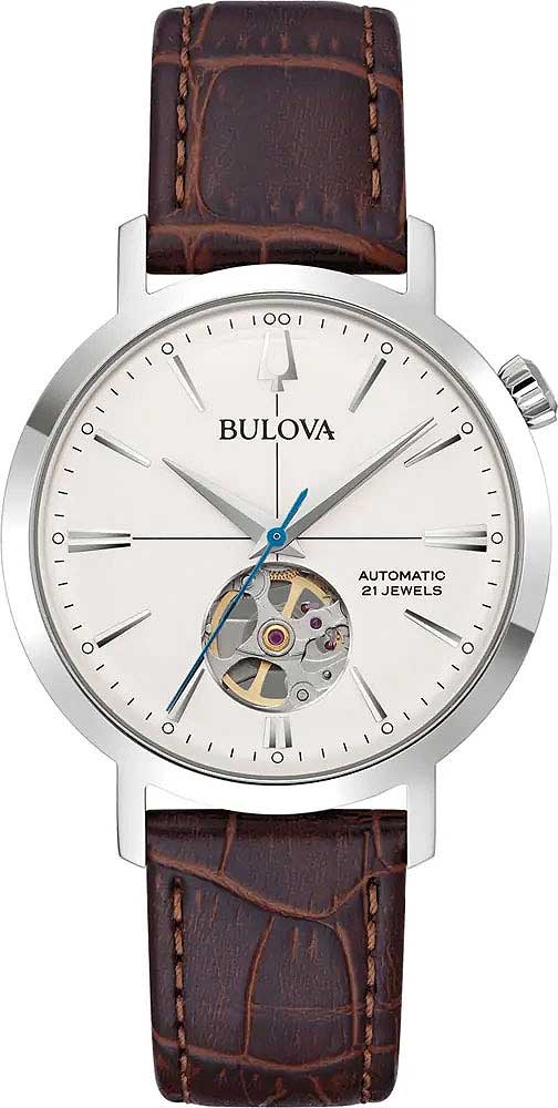 Bulova Aerojet 96A318 Herren Uhr • Automatikwerk • Edelstahlgehäuse