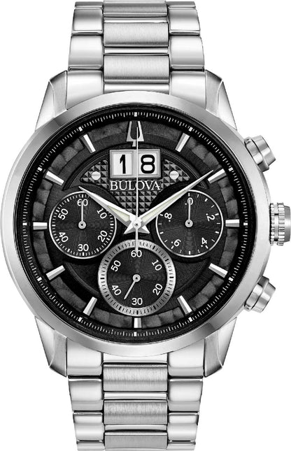 Bulova Sutton 96B319 Herrenuhr • High-Performance Quarz • Großdatum