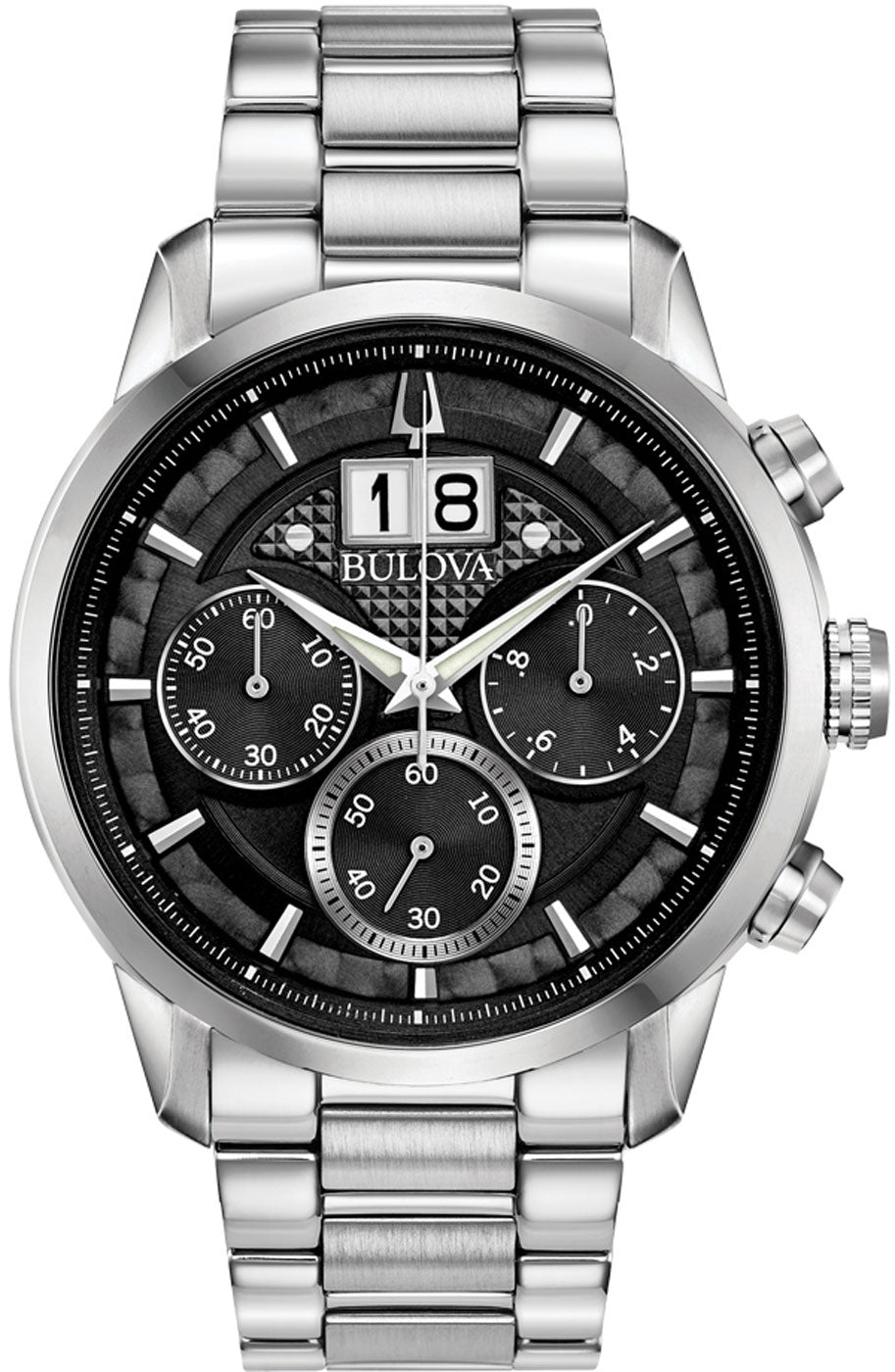 Bulova Sutton 96B319 Herrenuhr • High-Performance Quarz • Großdatum