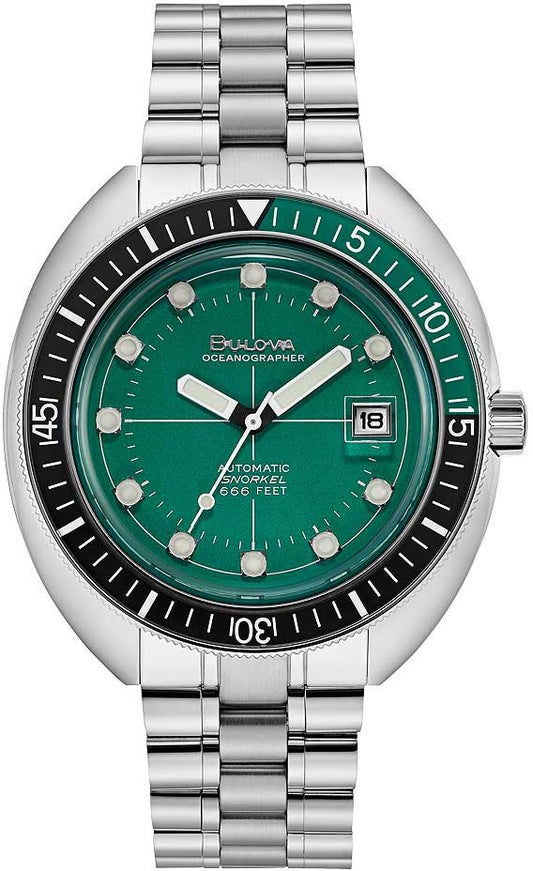 Bulova Oceanographer 96B322 Herren Uhr • Automatik • Saphirglas