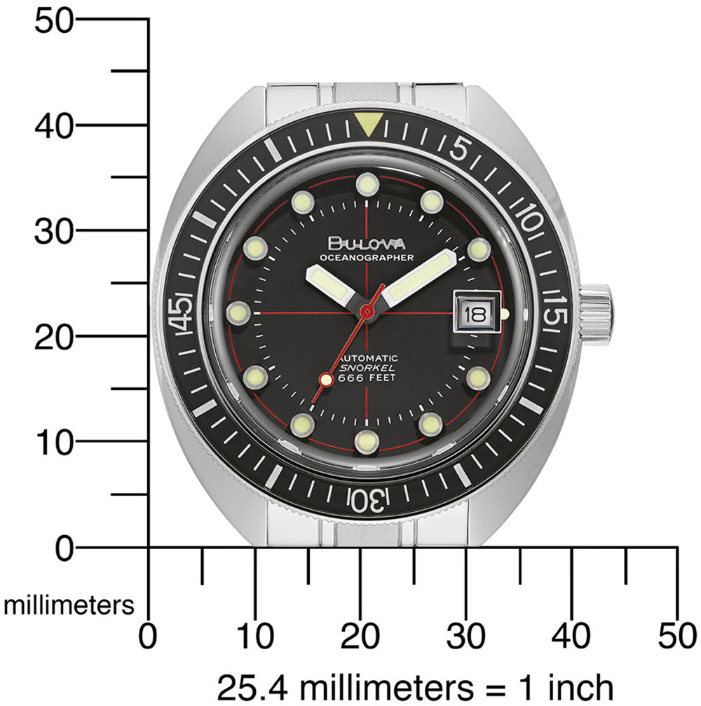 Bulova Archive Series Oceanographer 96B344 Herrenuhr • Devil Diver • Automatik