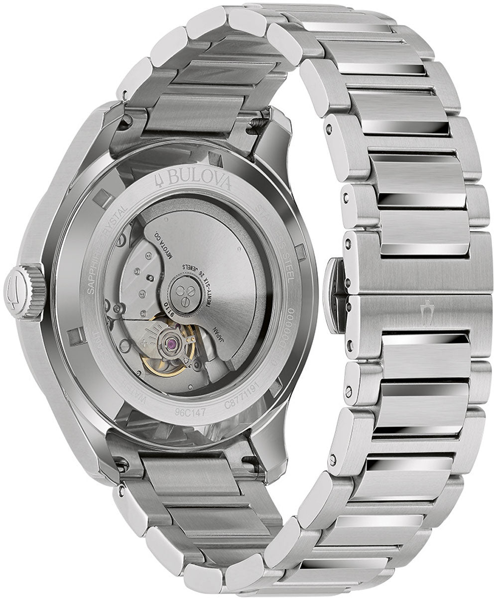 Bulova Wilton 96C147 Herren Uhr • Automatik • Saphirglas