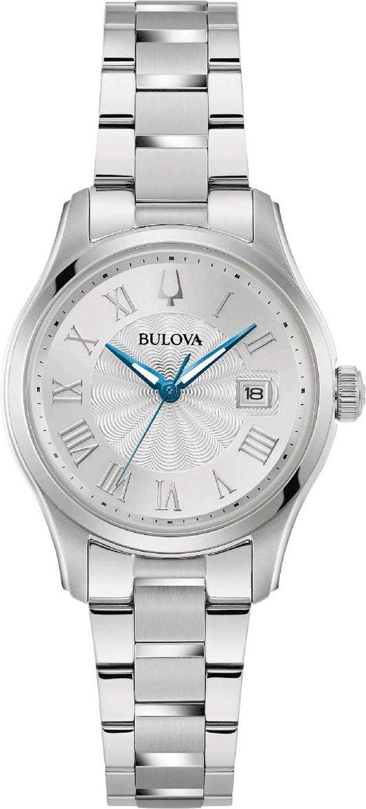 Bulova Classic Wilton 96M162 Damen Uhr • Präzises Quarzwerk • Robustes Mineralglas