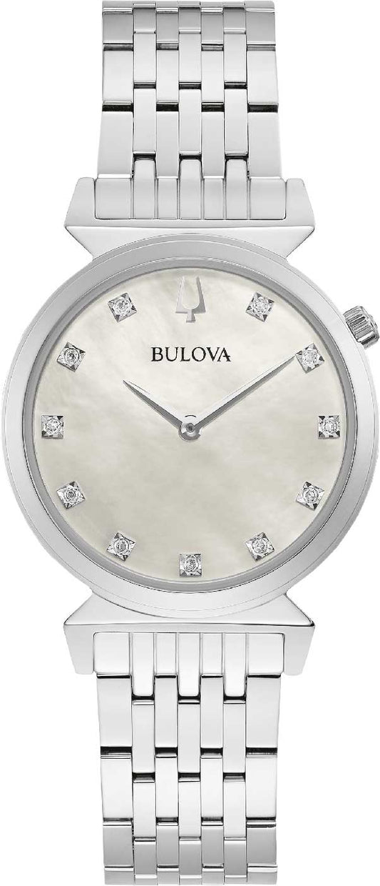 Bulova Regatta 96P216 Damen Uhr • Saphirglas • Quarz Uhrwerk