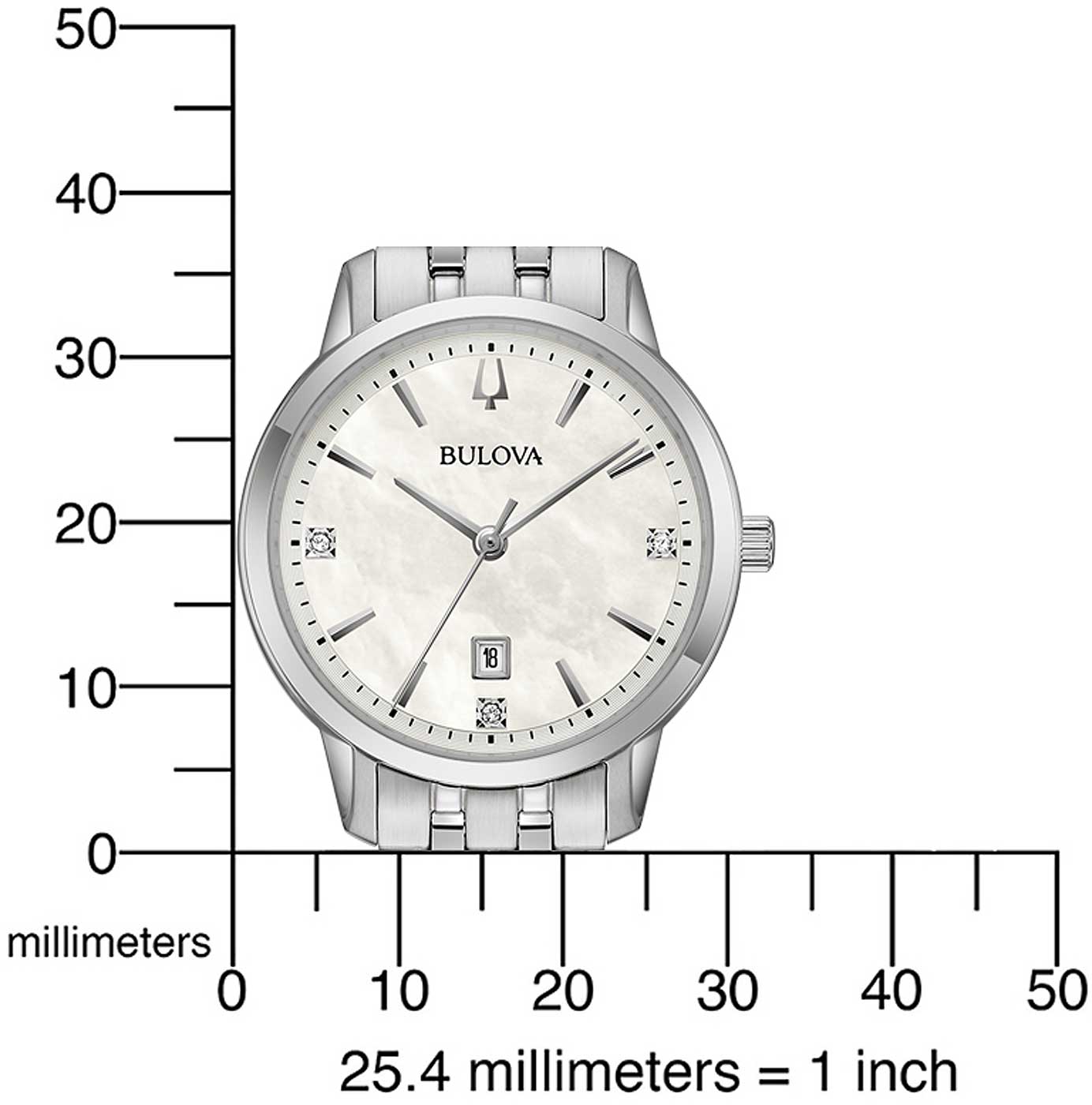 Damenuhr - Bulova Modell: 96P233
