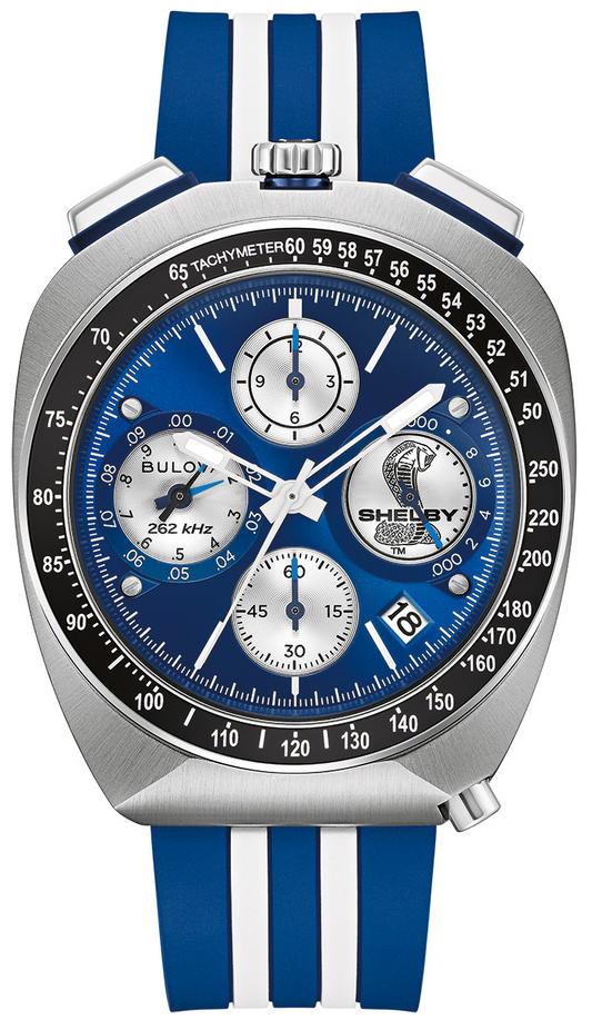 Bulova SHELBY® Racer Chronograph 98B452 Herren Uhr • High Precision Quarz • Saphirglas