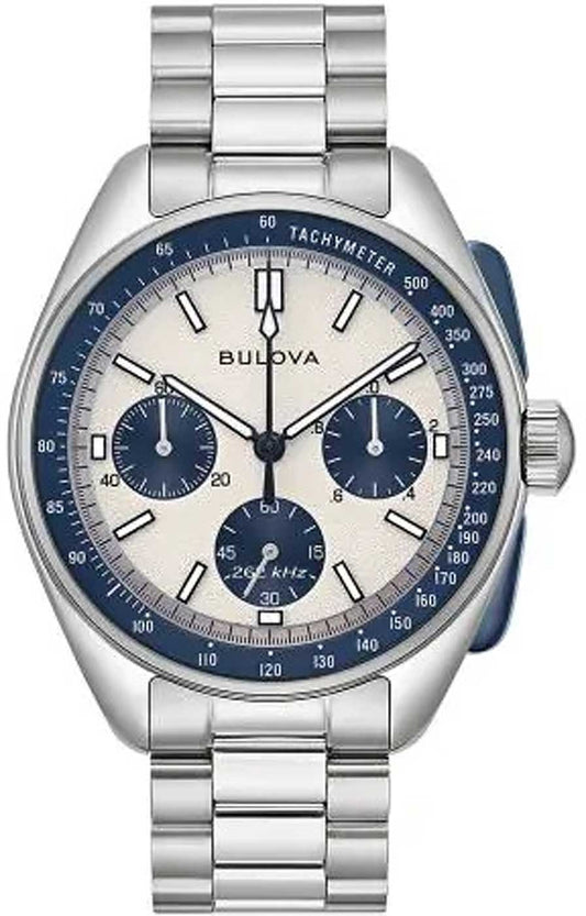 Bulova Lunar Pilot 98K112 Herren Uhr • Hochpräzises Quarzwerk • Saphirglas