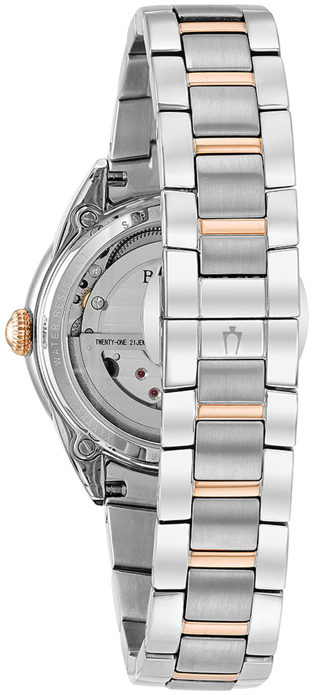 Bulova Sutton 98P170 Damen Uhr • Automatik • Saphirglas