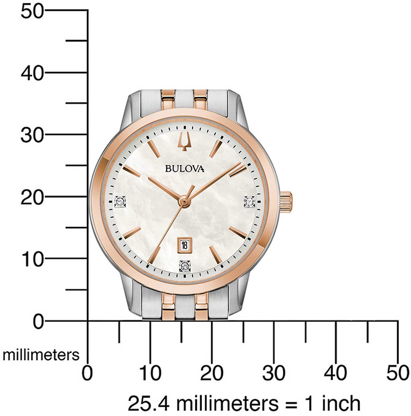 Damenuhr - Bulova Modell: 98P213