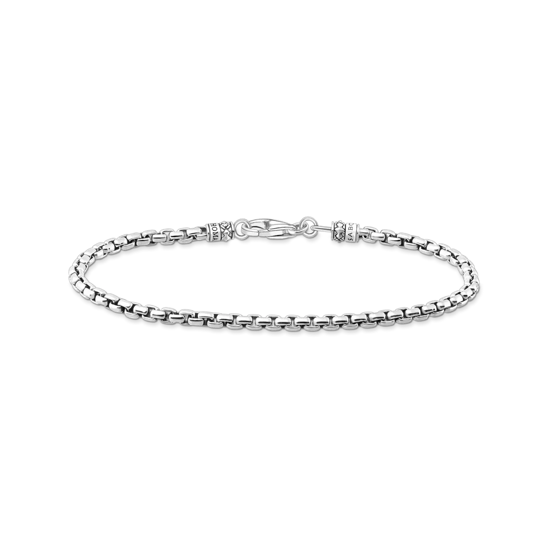 Herrenarmband, Venezia-Design, Silber geschwärzt - Thomas Sabo Modell: A2086-637-21