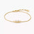 Damenarmband, 18k vergoldet, weiße Zirkonia - THOMAS SABO Modell: A2221-414-14-VG