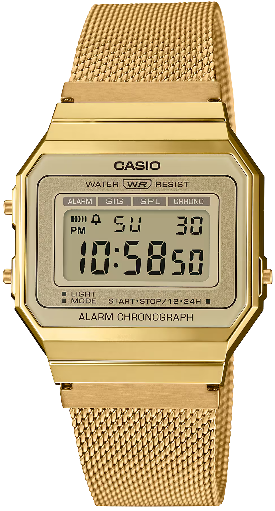 Casio Vintage A700WEMG-9AEF Women's Watch • Iconic Retro Design • Slim