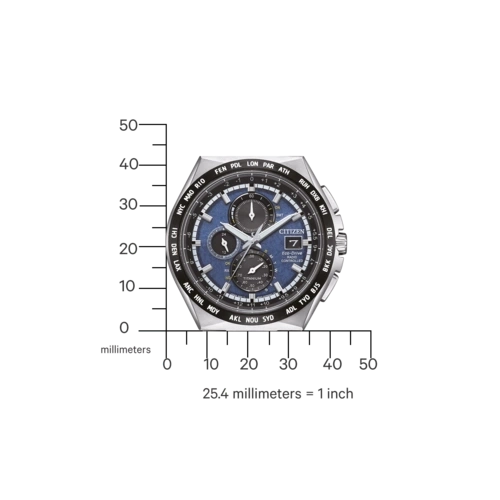 Citizen Super Titanium AT8238-84L Herrenuhr • Funk & Eco-Drive • Saphirglas