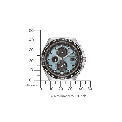 Citizen Super Titanium AT8238-84M Herrenuhr • Eco-Drive Solar • Funkgesteuert