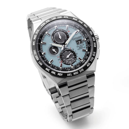 Citizen Super Titanium AT8238-84M Herrenuhr • Eco-Drive Solar • Funkgesteuert