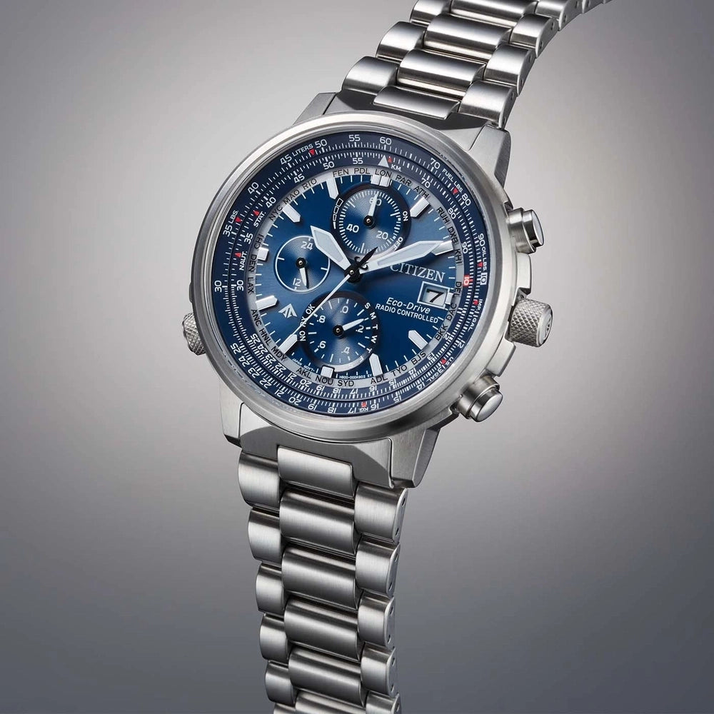 Citizen Promaster Sky AT8300-58L Herrenuhr • Eco-Drive Funk • Saphirglas