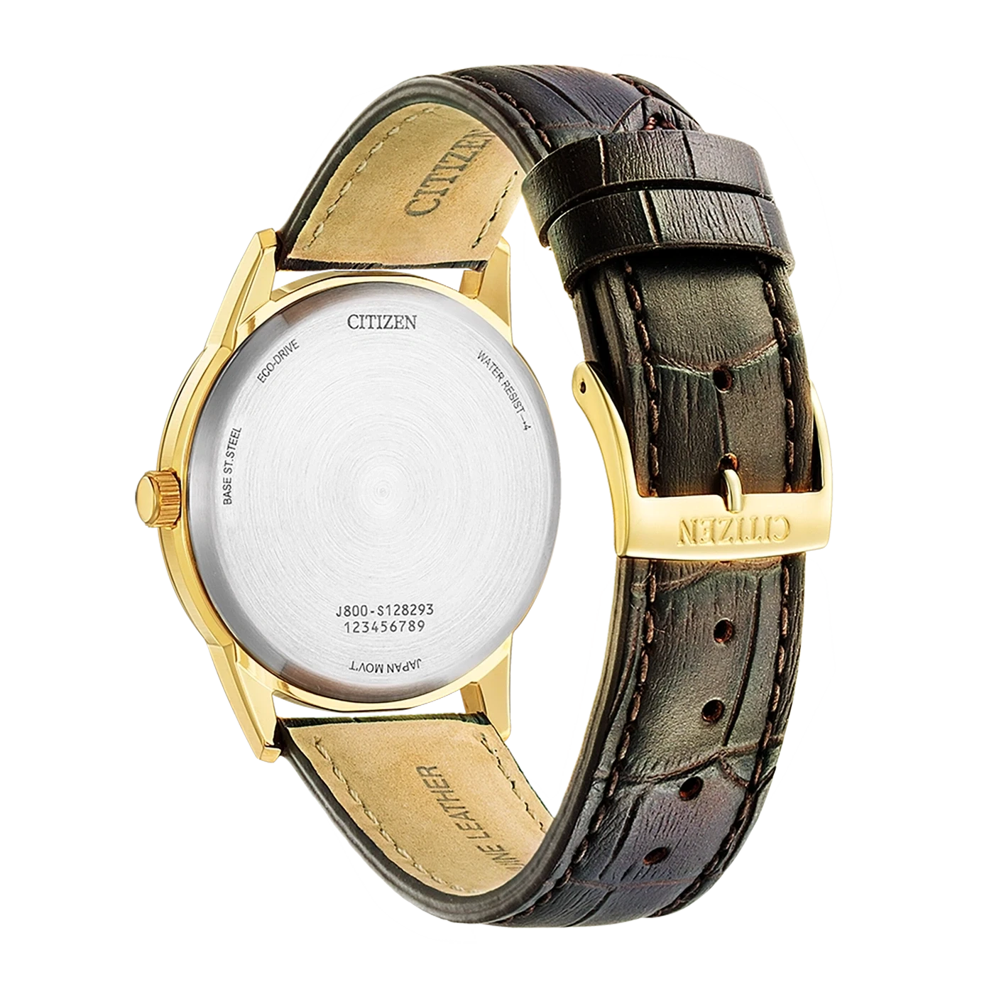 Citizen AW0102-13AE Herrenuhr • Solarbetrieb • Goldfarbenes Gehäuse