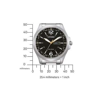 Citizen AW0110-82EE Herren Uhr • Eco-Drive • Edelstahl