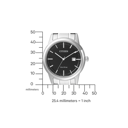 Citizen Eco-Drive AW1231-58E Uhr • Solar-Antrieb • Edelstahl