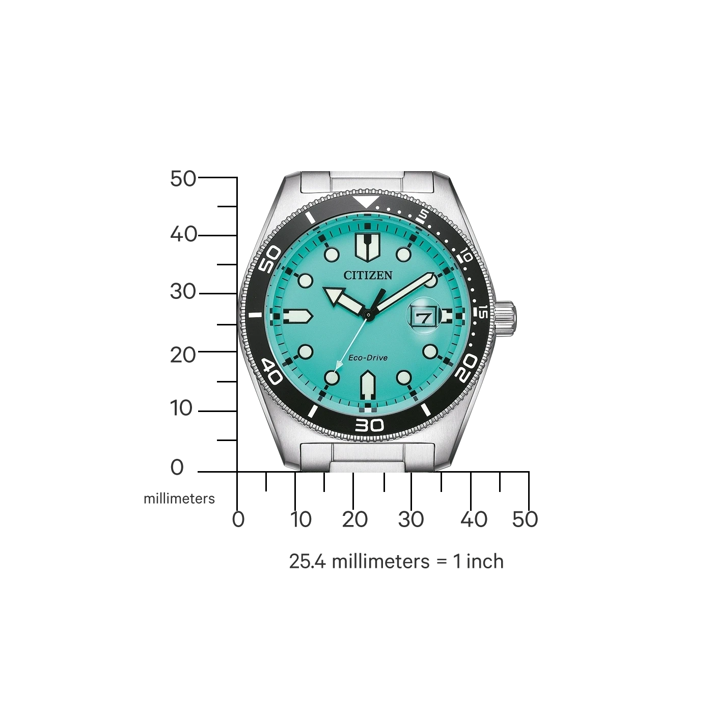 Citizen Eco-Drive AW1760-81W Men's Watch • Solar Powered • 10 Bar