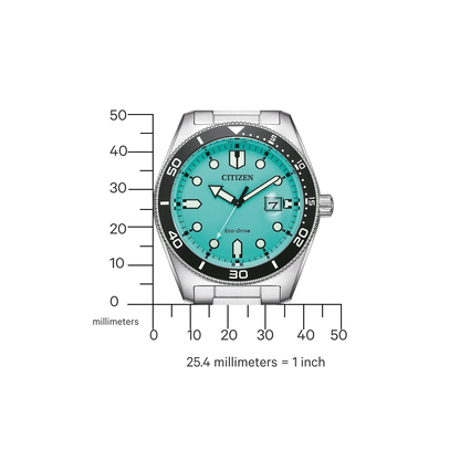 Citizen Eco-Drive AW1760-81W Men's Watch • Solar Powered • 10 Bar